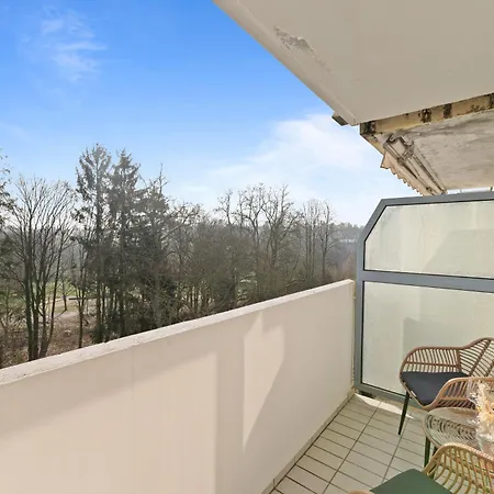 Roomfall Am Kurpark Mit Tg & Wifi & Balkon شقة باد رابينو